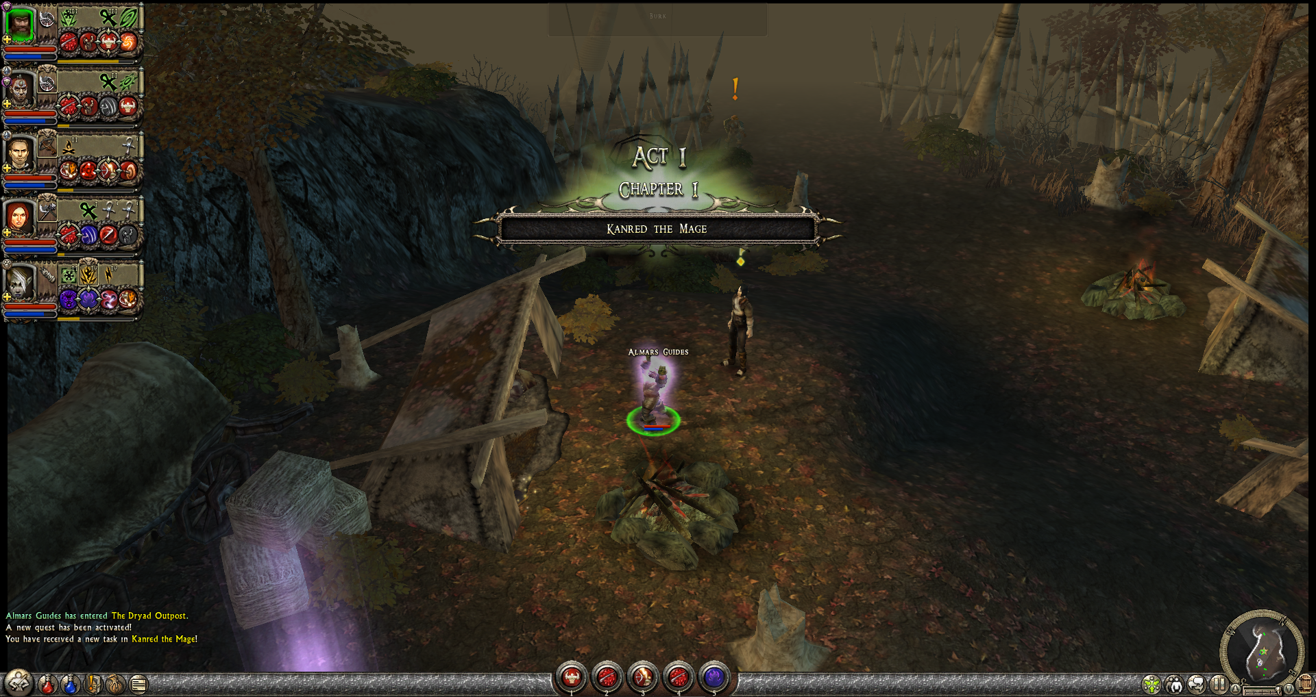 Kanred the Mage Quest Start
